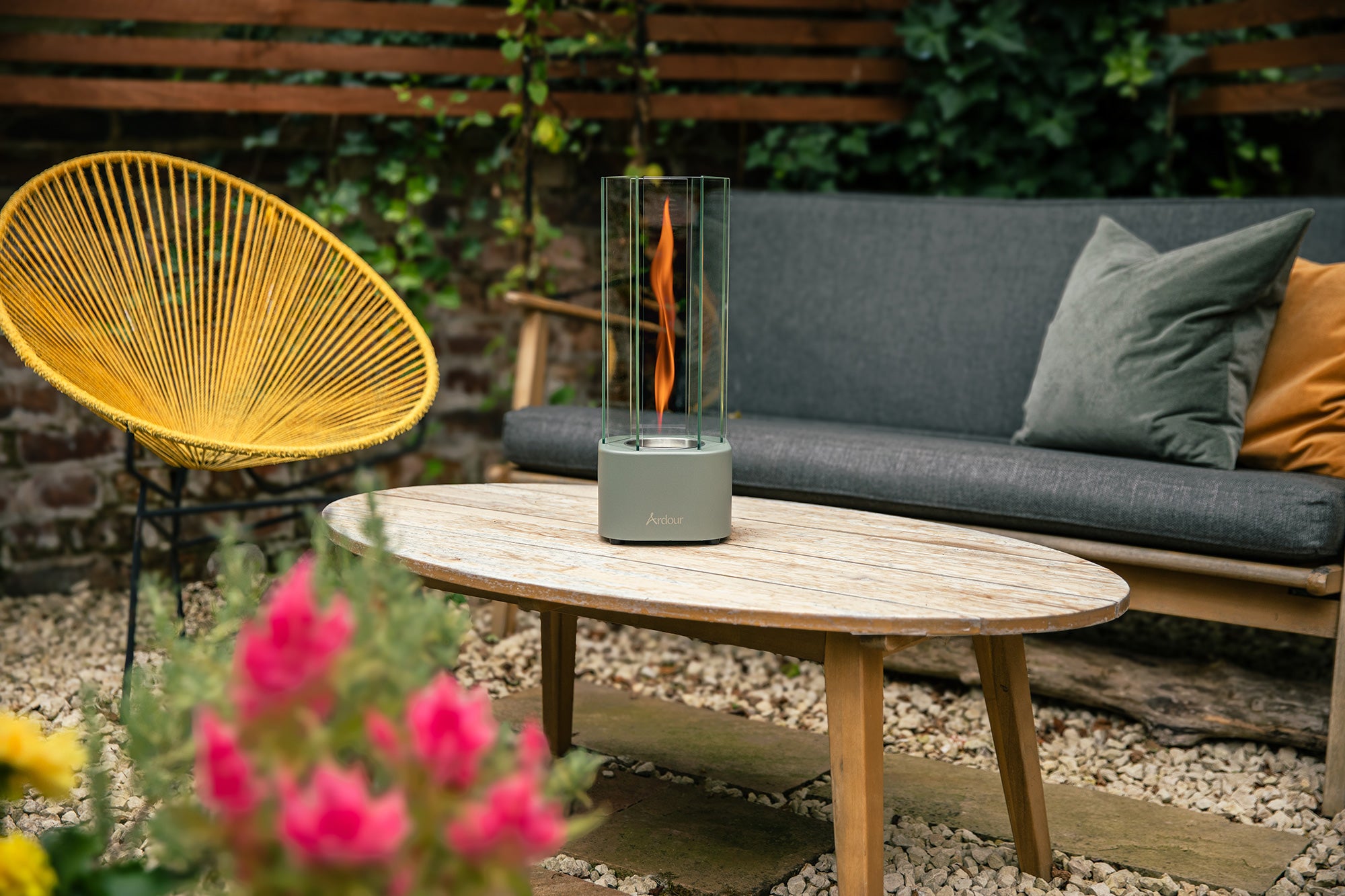 Savita Outdoor, tabletop fire pit